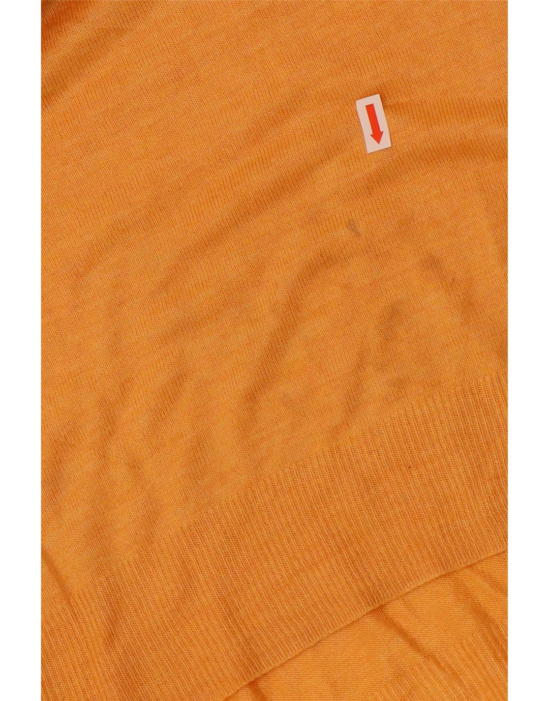 Maglione Zara da donna con scollo a barca UK 12 Viscosa arancione medio