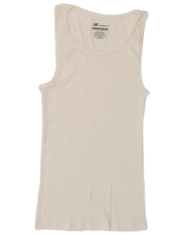 Canotta da donna New Balance UK 18 XL cotone bianco