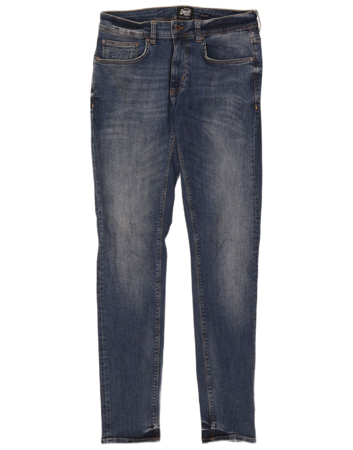Jeans skinny da donna Superdry W32 L32 cotone blu