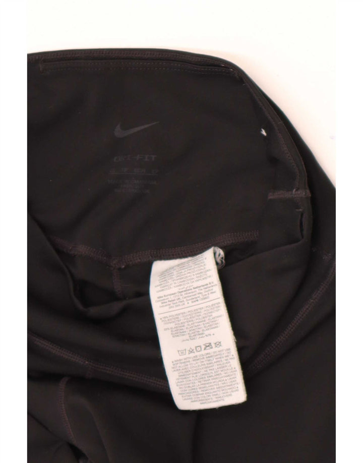 Leggings Nike Dri Fit da donna UK 4 XS poliestere nero