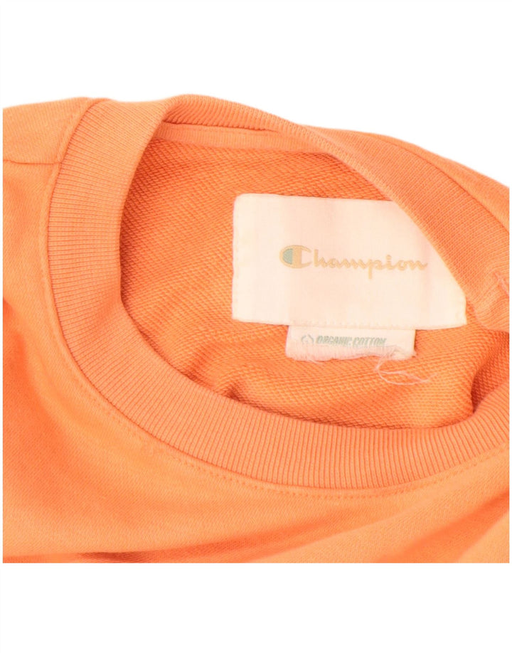 Felpa da donna Champion UK 14 Cotone arancione medio