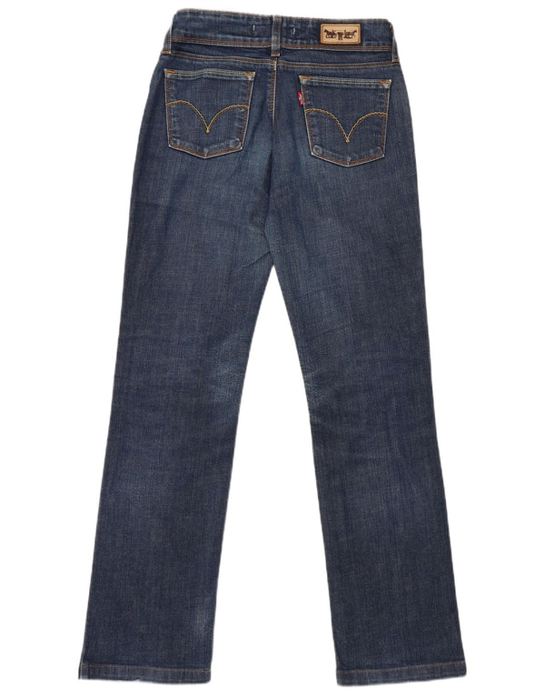 Jeans dritti Levi's 570 da donna W29 L30 in cotone blu