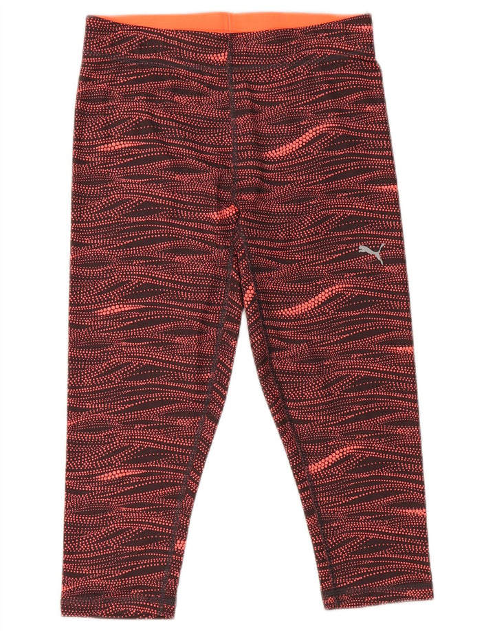 Leggings Puma da donna con motivo astratto Capri UK 10 Small multicolore