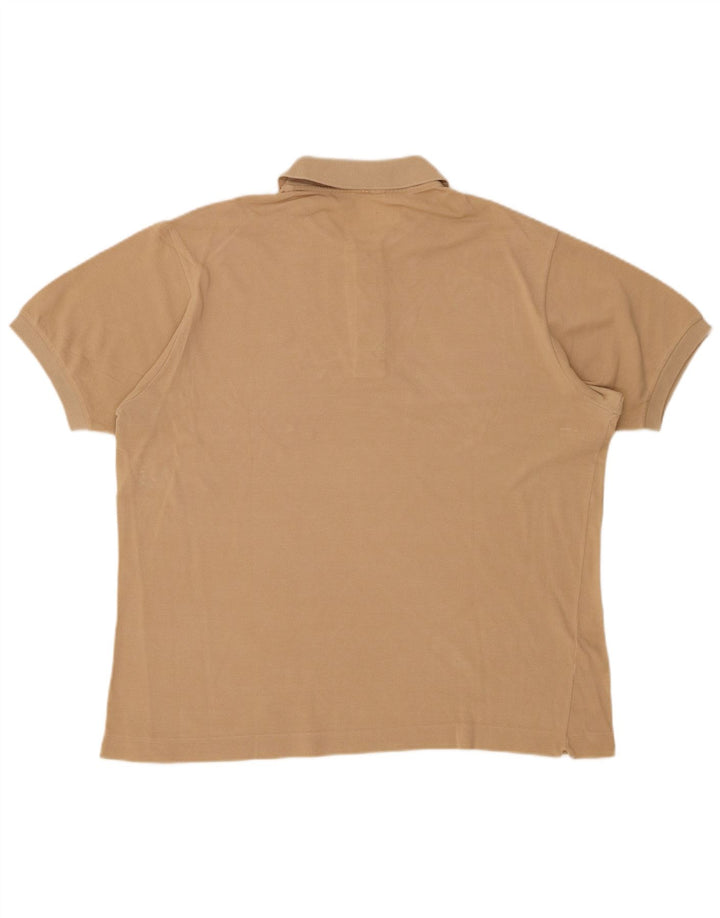 Polo da uomo LACOSTE taglia 5 grande in cotone beige