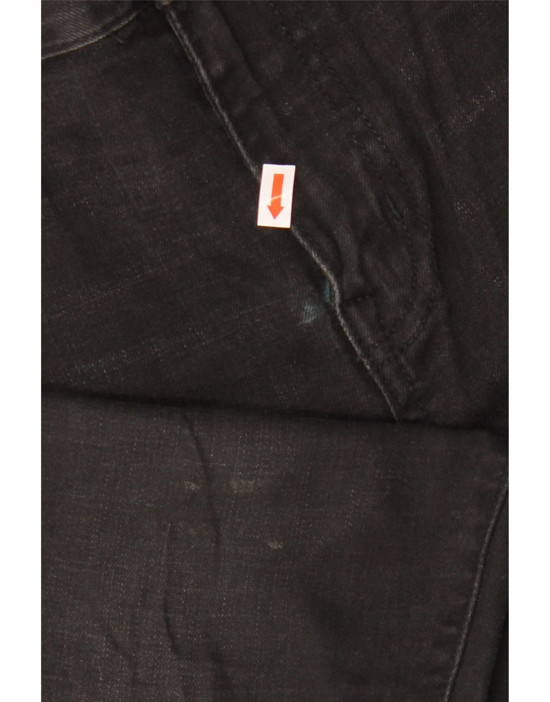 Jeans skinny da uomo Superdry W30 L30 cotone nero