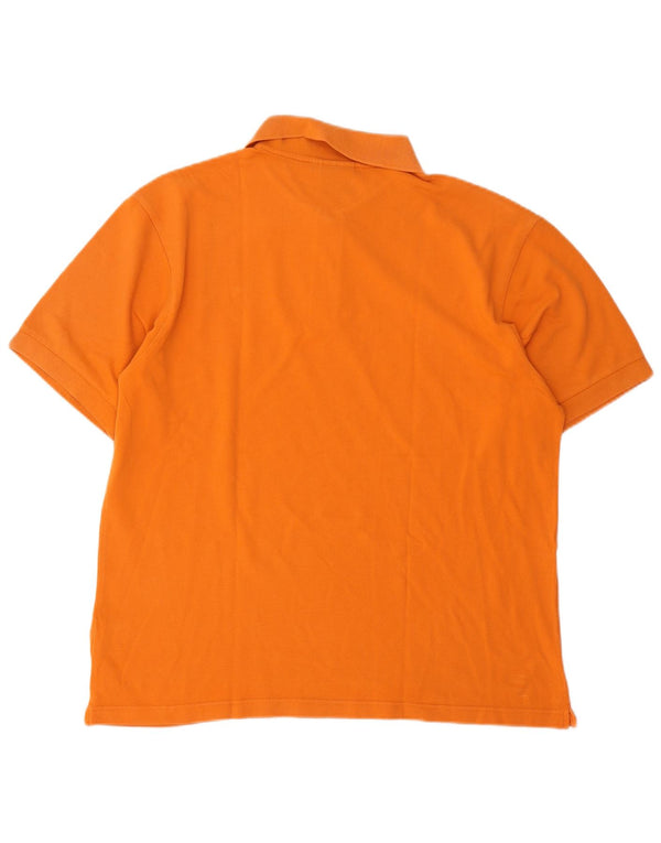 Polo Diadora Uomo Large Arancione Cotone