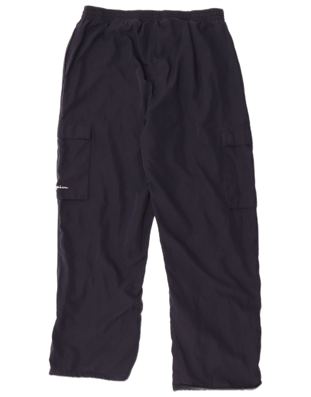 Pantaloni cargo da uomo Champion Windbreaker Large Blu Navy