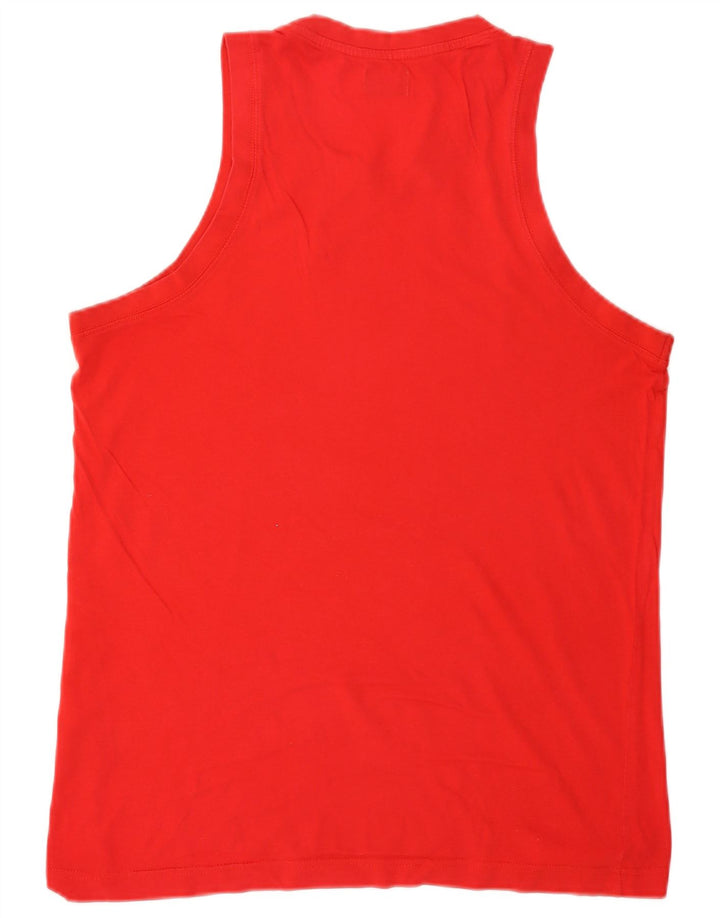 Canotta da uomo Kappa XL rossa in cotone