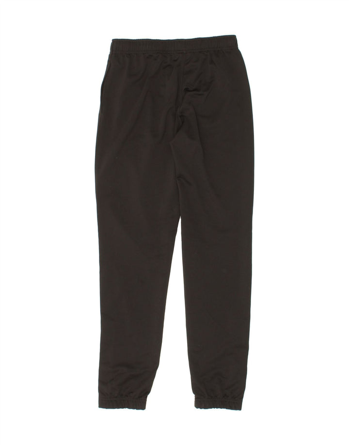 PUMA Boys Tracksuit Trousers 11-12 Years Black Polyester Vintage Puma and Second-Hand Puma from Messina Hembry 