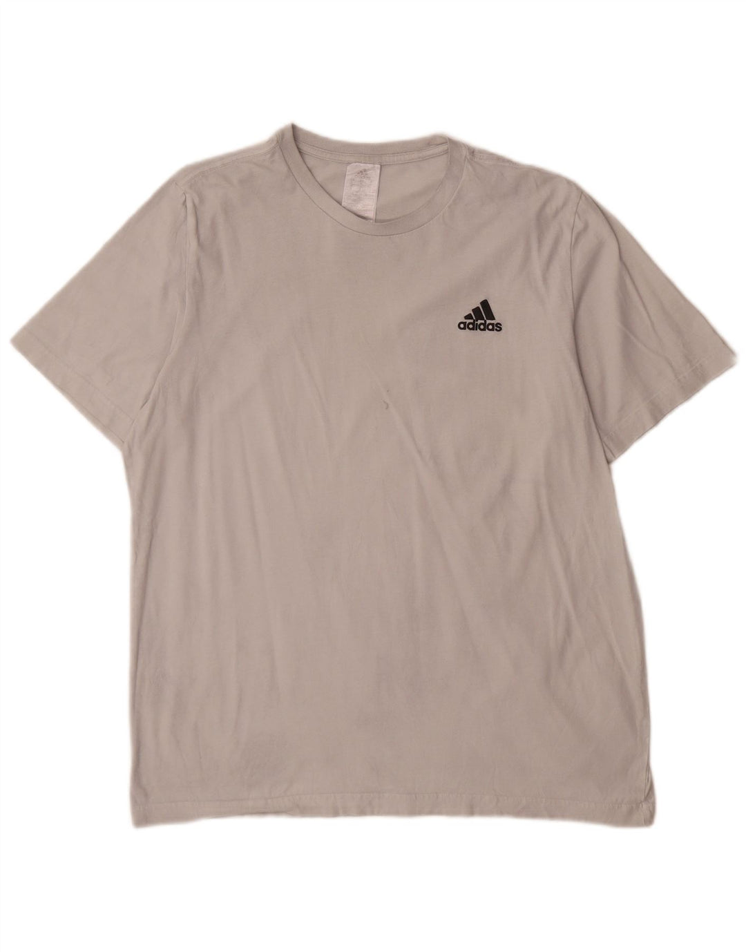 Maglietta Adidas da uomo Top Large in cotone bianco