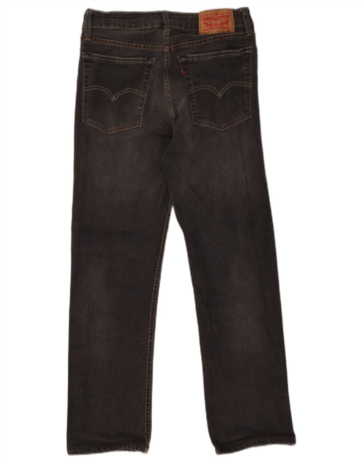 Jeans dritti slim da uomo Levi's W32 L28 cotone grigio