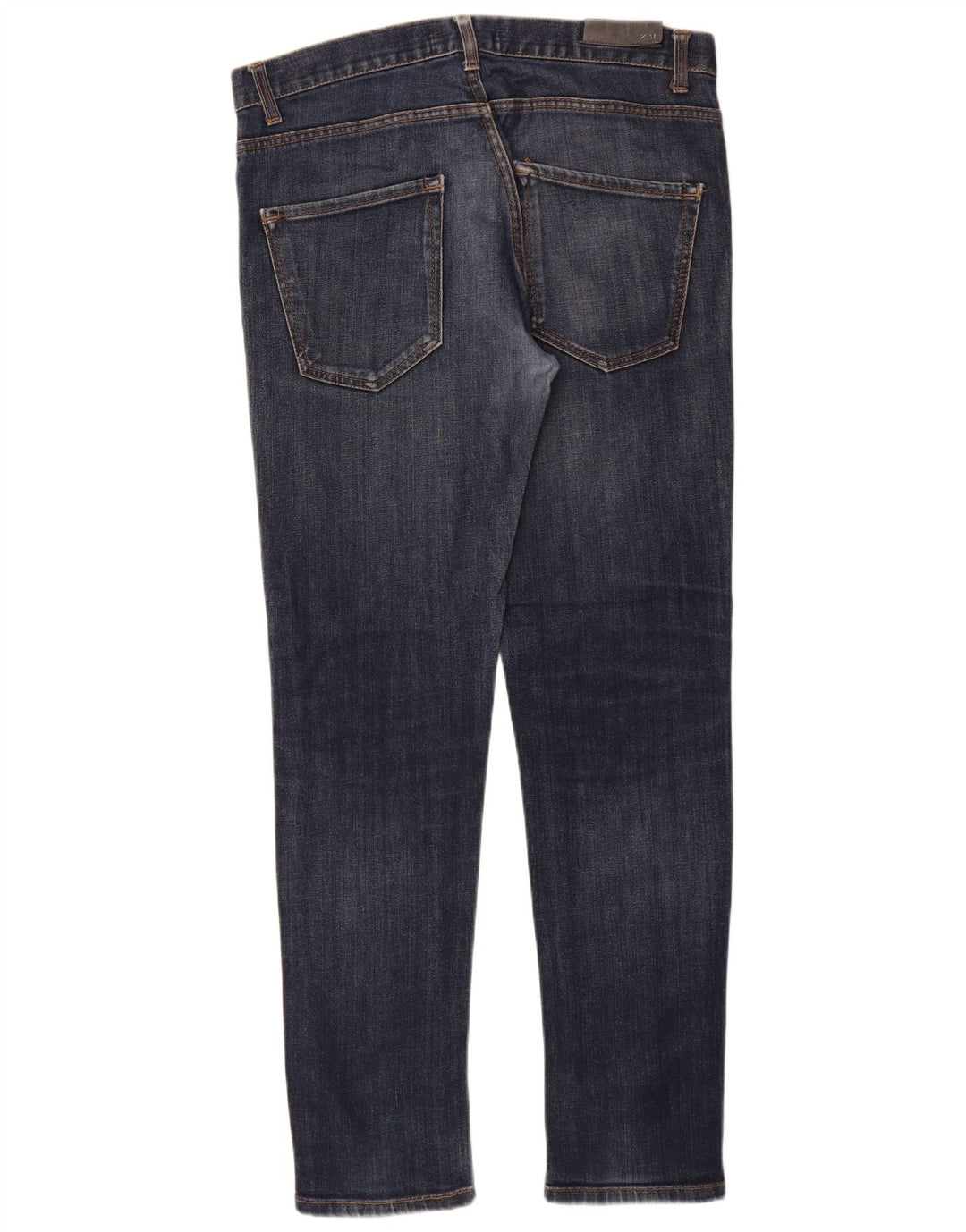 Jeans slim da uomo Zara EU 42 Large W32 L32 Blu