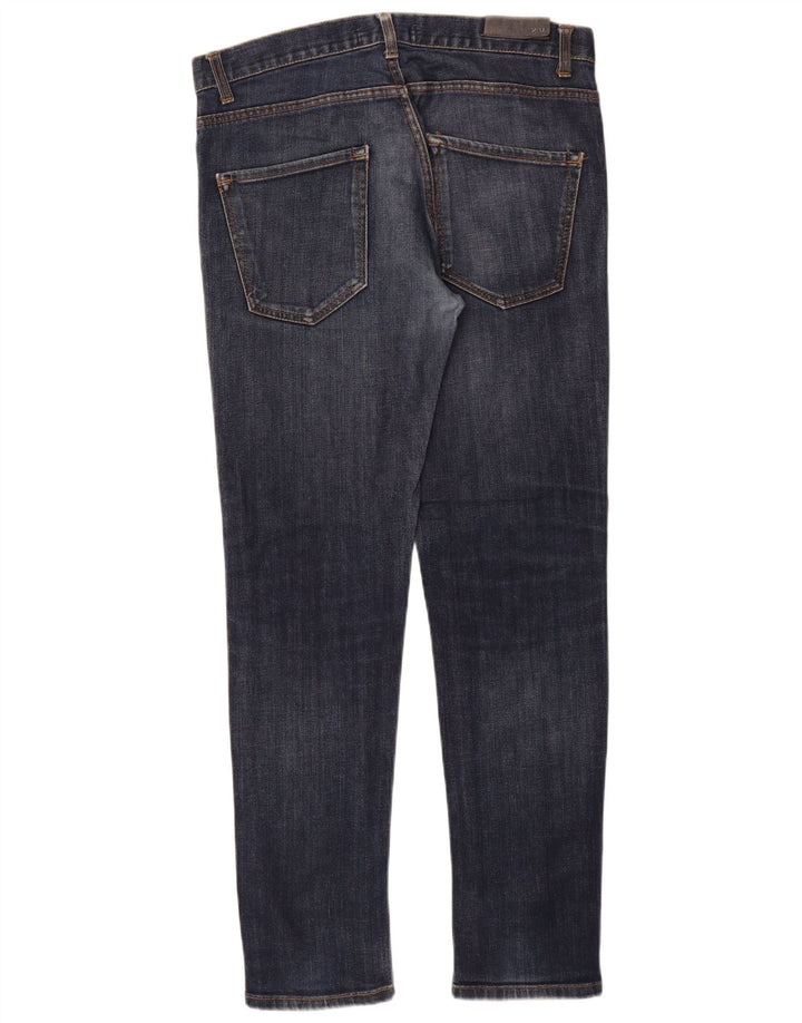 Jeans slim da uomo Zara EU 42 Large W32 L32 Blu