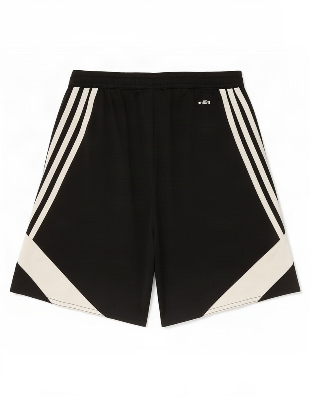 Pantaloncini sportivi Adidas Climalite da uomo piccoli in poliestere color block nero