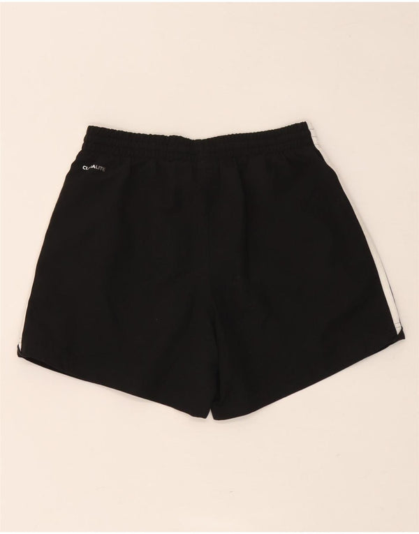 Pantaloncini sportivi Adidas Climalite da donna UK 6 XS poliestere nero