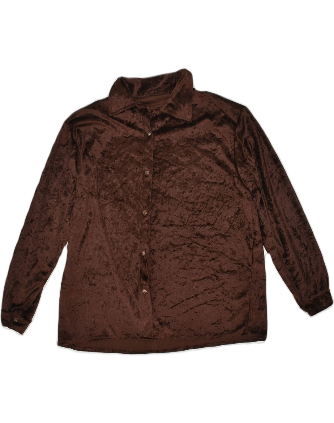 VINTAGE Womens Shirt UK 18 XL Brown | Vintage Vintage | Thrift | Second-Hand Vintage | Used Clothing | Messina Hembry 