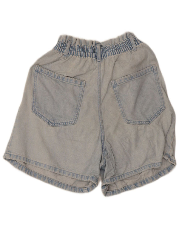 Pantaloncini di jeans da donna Zara EU 38 piccoli W28 cotone blu