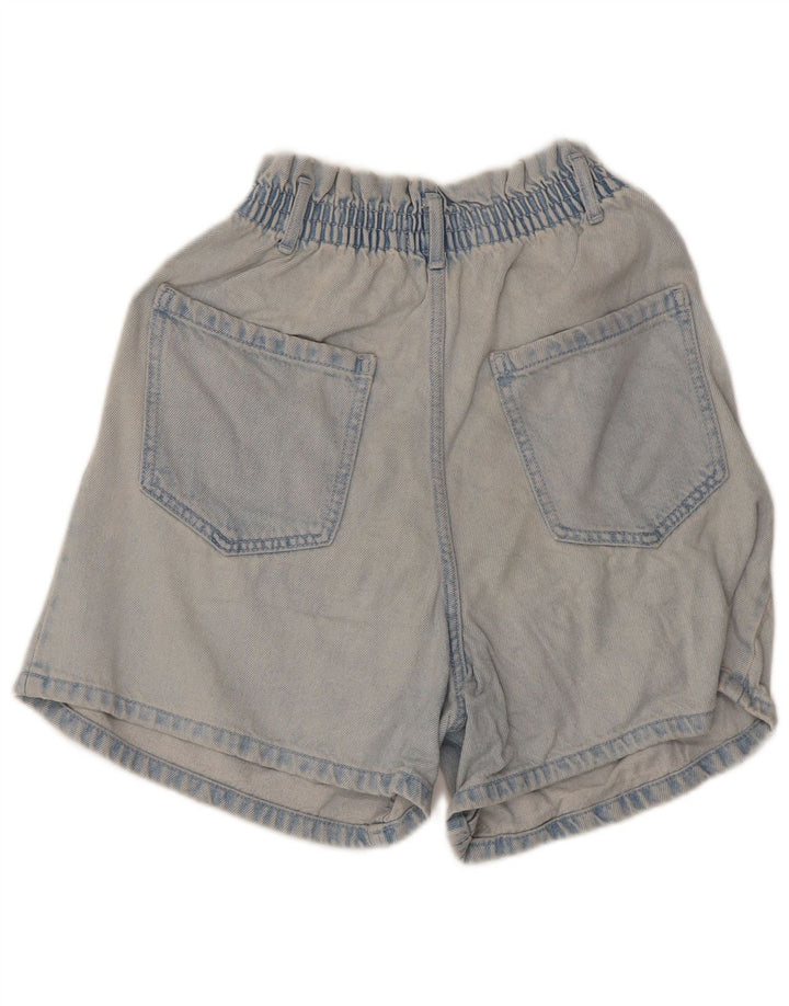 Pantaloncini di jeans da donna Zara EU 38 piccoli W28 cotone blu