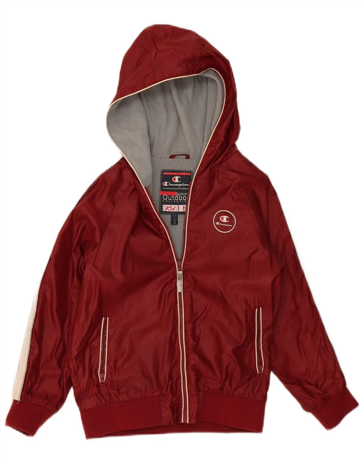 Giacca a vento Champion da bambino 7-8 anni Small Bordeaux Colourblock