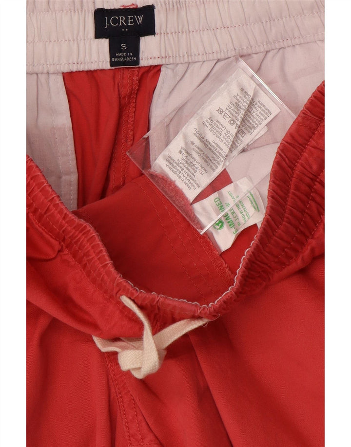 Pantaloncini sportivi da donna J. Crew UK 10 piccoli in cotone rosso
