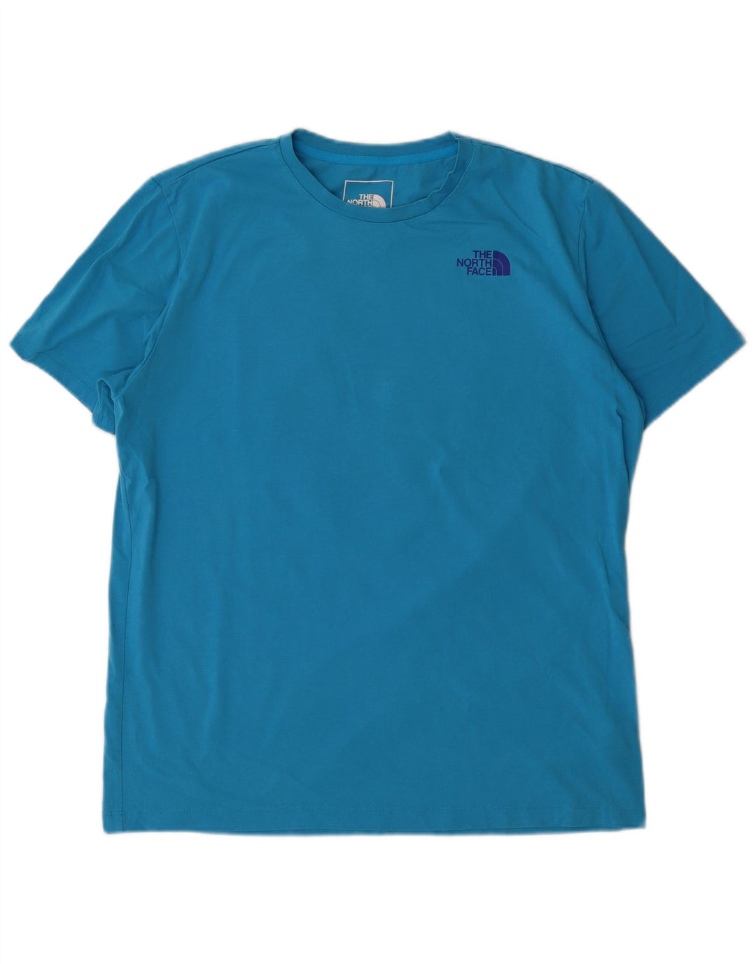 T-shirt grafica da uomo The North Face Top grande in cotone blu