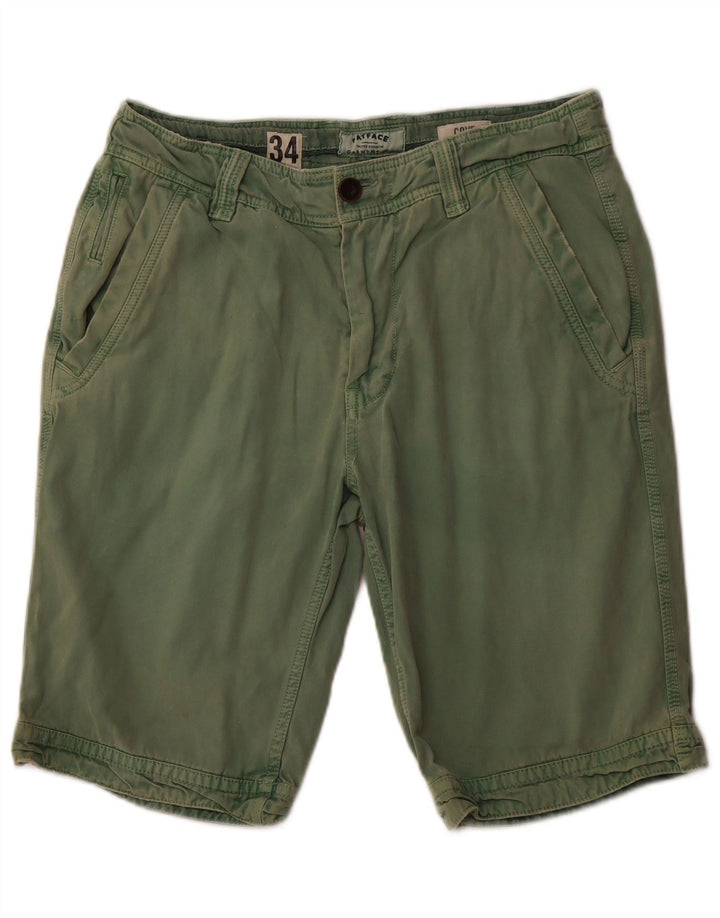 Pantaloncini chino da uomo FAT FACE W34 Large in cotone verde
