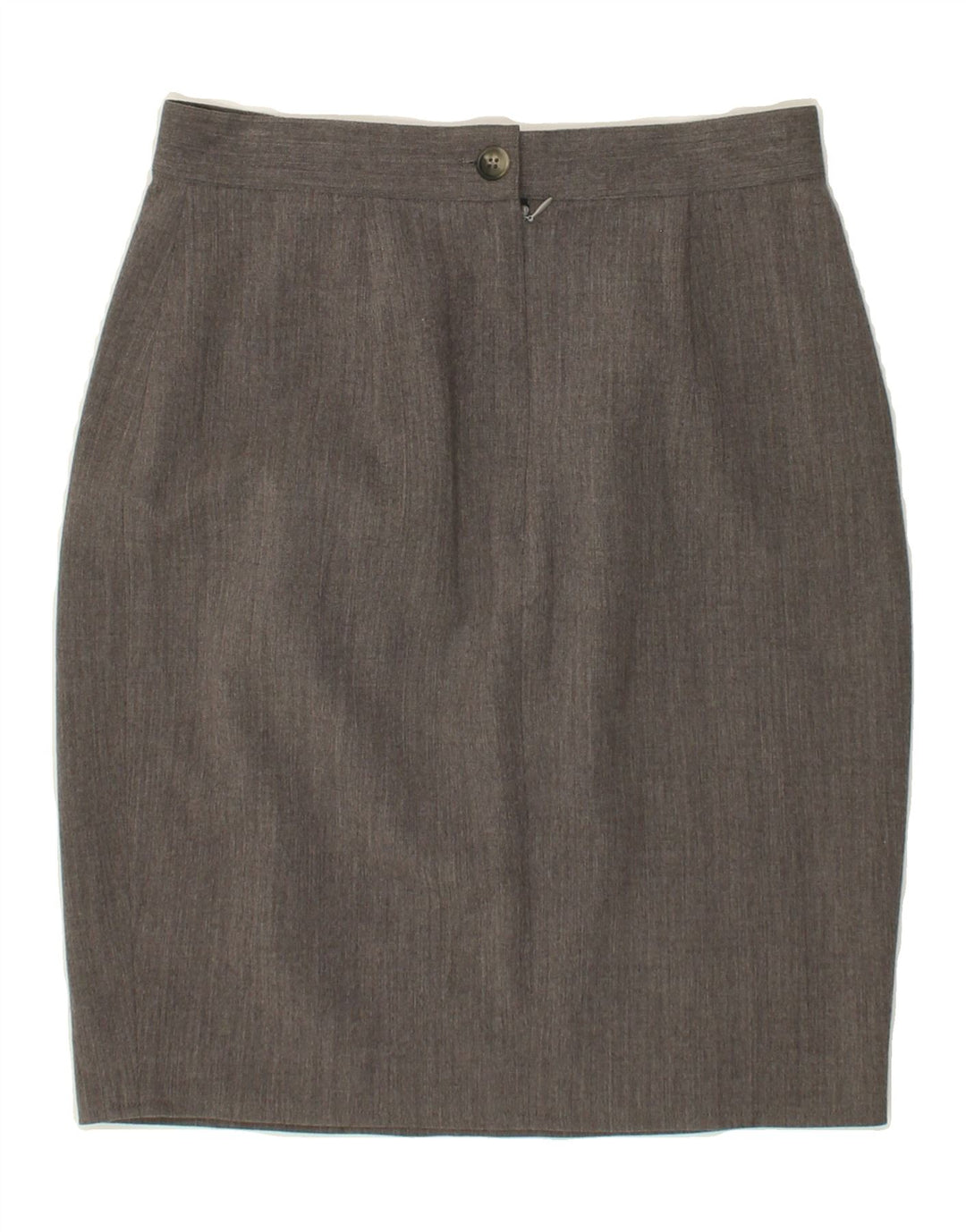 ICEBERG Womens High Waist Pencil Skirt IT 44 Medium W26 Grey Wool Vintage Iceberg and Second-Hand Iceberg from Messina Hembry 
