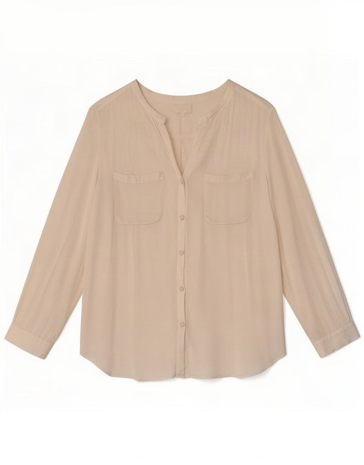 Camicetta da donna Ghost UK 16 Large in viscosa bianco sporco