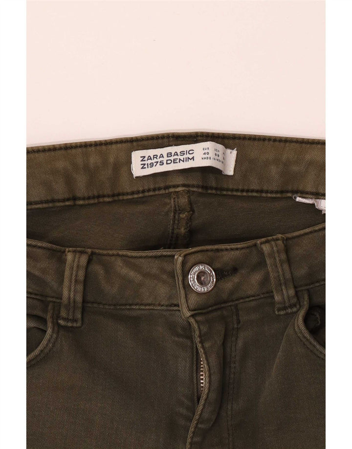 Jeans Jeggings da donna Zara EU 40 medio W30 L28 kaki