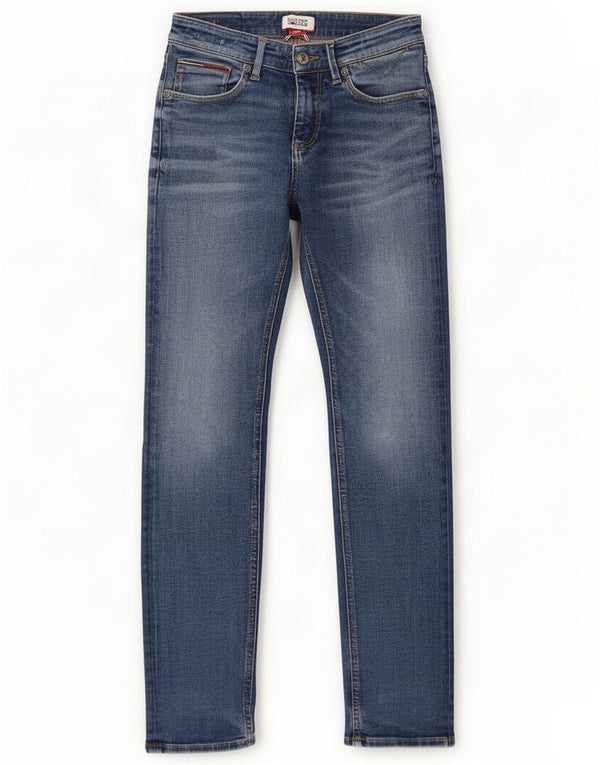 Tommy Hilfiger Jeans slim fit da uomo W28 L32 Blu