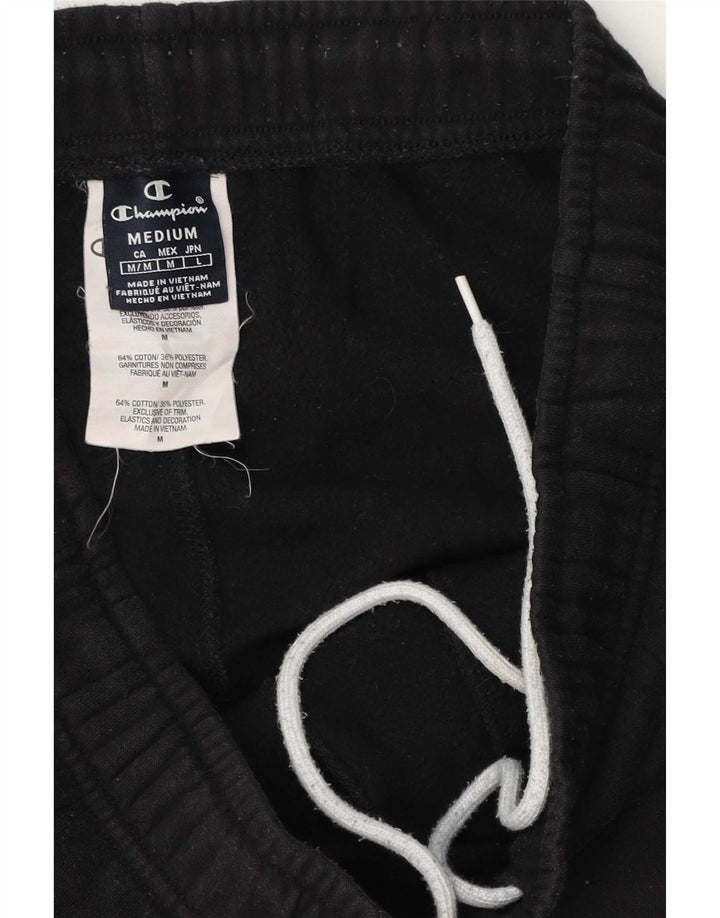 Pantaloni da tuta da uomo Champion Joggers medio cotone nero