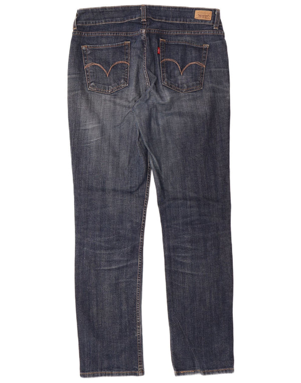 Jeans dritti da donna LEVI'S US 12 Large W34 L32 Cotone blu