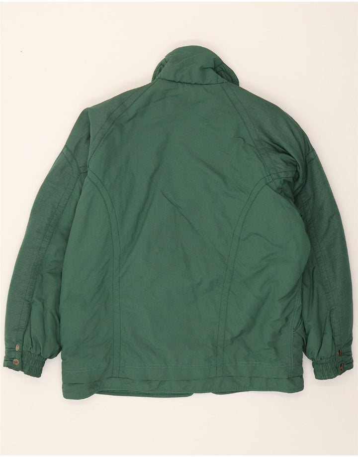 SERGIO TACCHINI Womens Oversized Windbreaker Jacket EU 40 Medium Green Vintage Sergio Tacchini and Second-Hand Sergio Tacchini from Messina Hembry 
