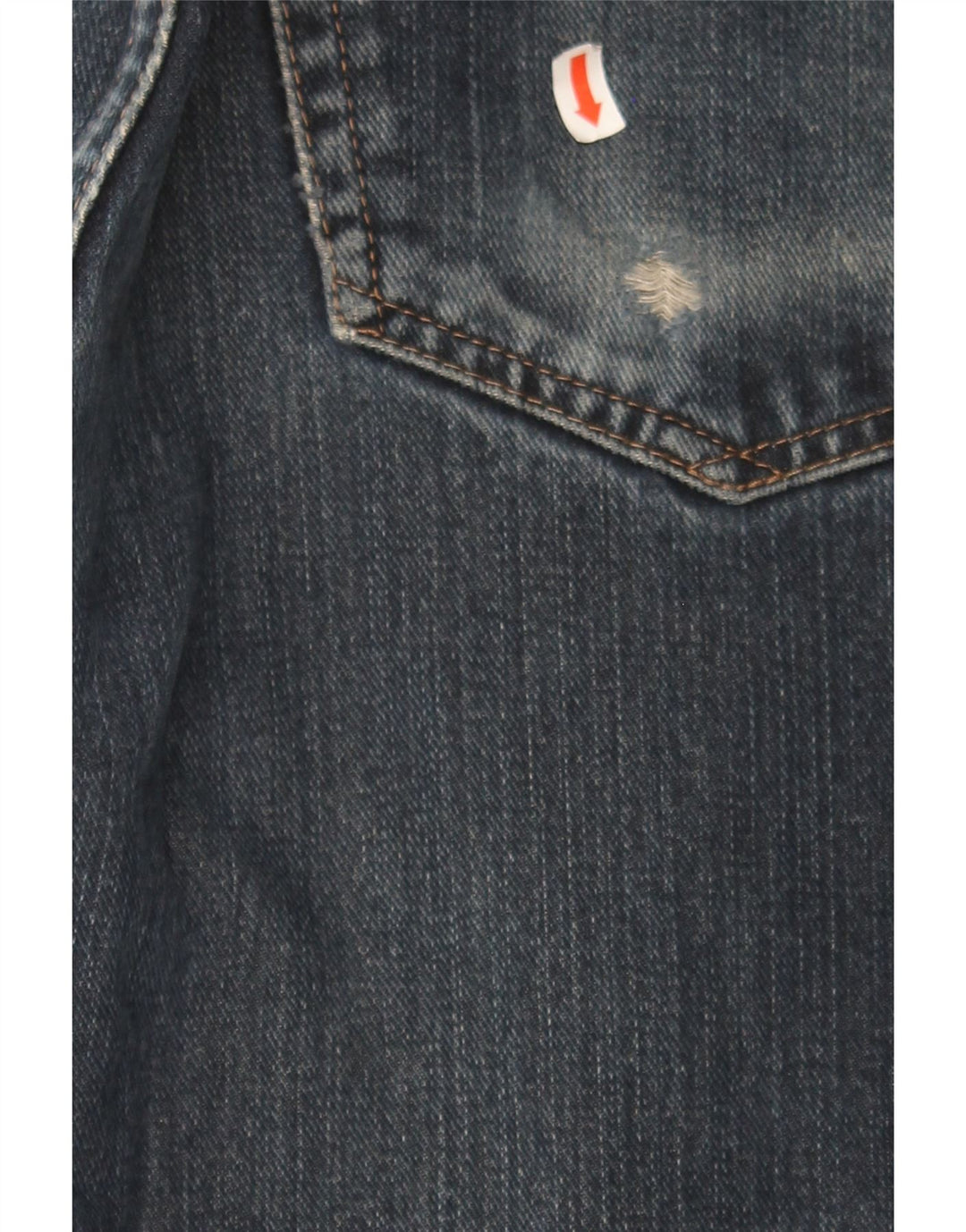 EDDIE BAUER Mens Straight Jeans W34 L30 Navy Blue Cotton Vintage Eddie Bauer and Second-Hand Eddie Bauer from Messina Hembry 