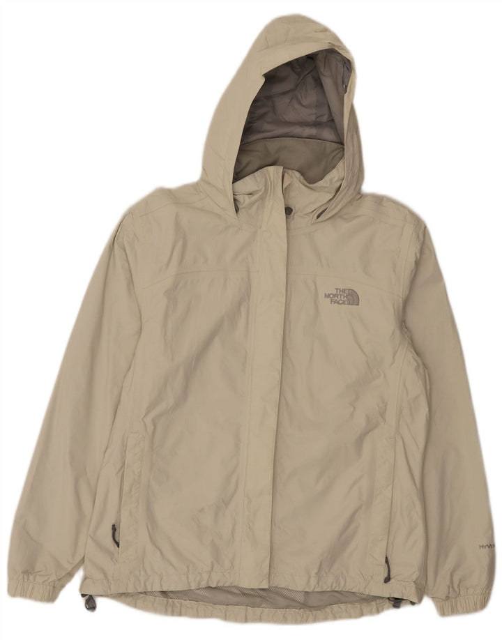Giacca antipioggia con cappuccio da donna The North Face UK 14 Nylon beige medio