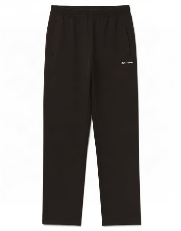 Pantaloni da tuta da uomo Champion piccoli in poliestere nero