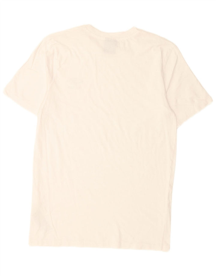 T-shirt Umbro da uomo Top Small in cotone bianco