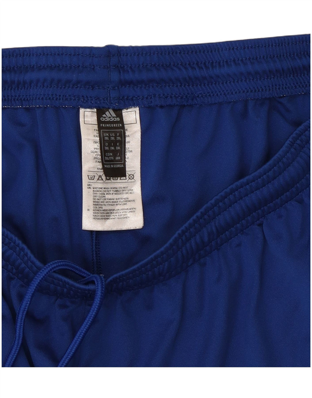 Pantaloncini sportivi Adidas Aeroready da uomo 2XL blu poliestere