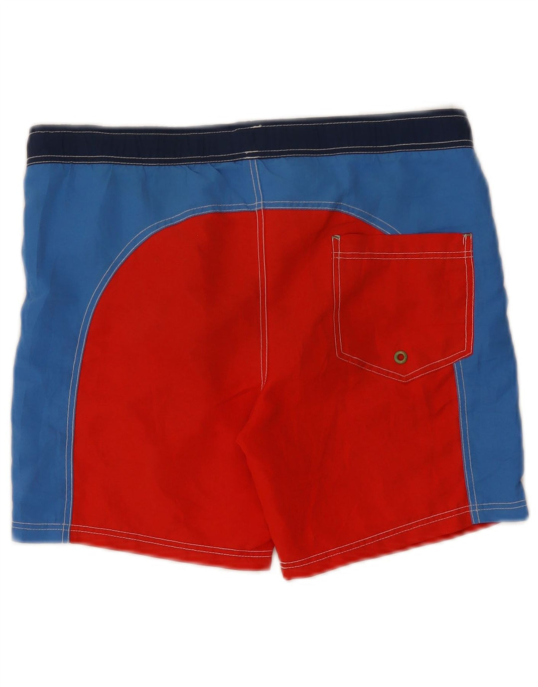 Canottiera grafica per ragazzi Benetton 10-11 anni XL Poliestere color block rosso