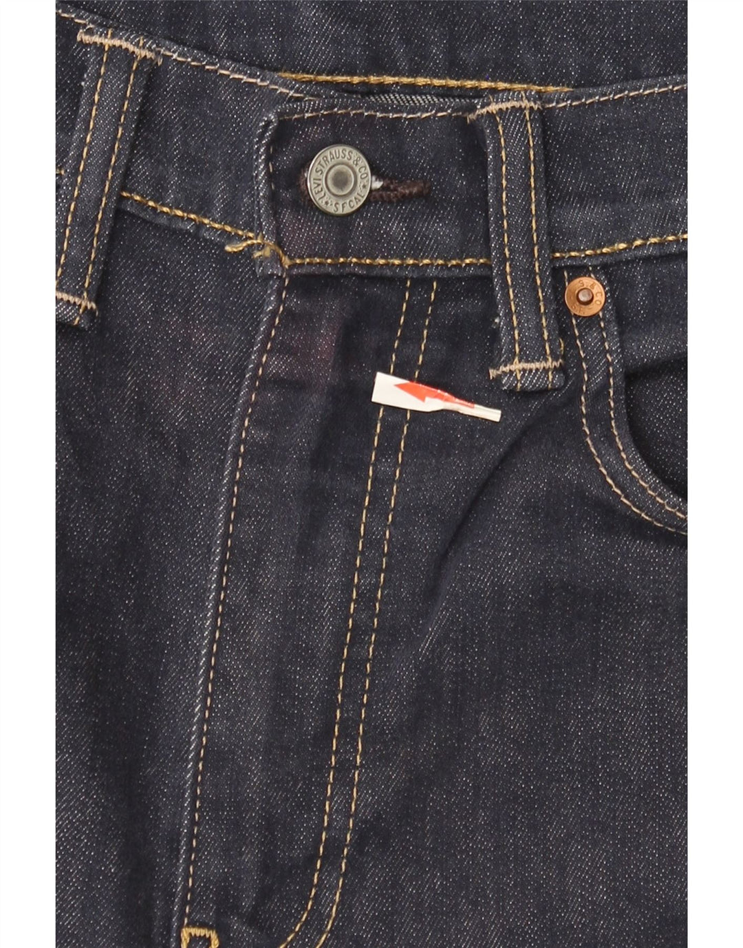 Jeans Levi's Uomo 522 Slim affusolati W31 L28 Blu Navy