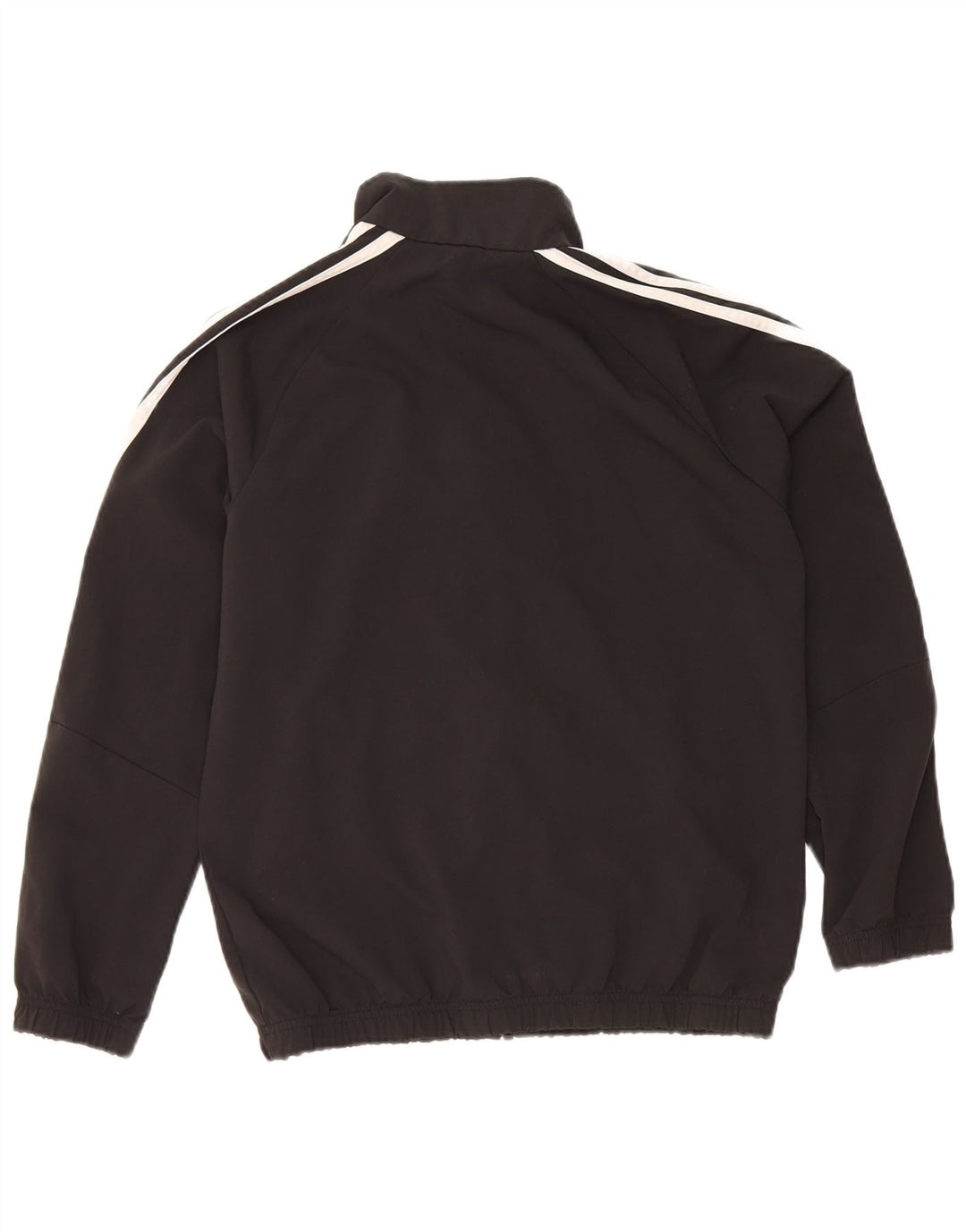 Giacca top della tuta da ragazzo ADIDAS 11-12 anni in poliestere nero