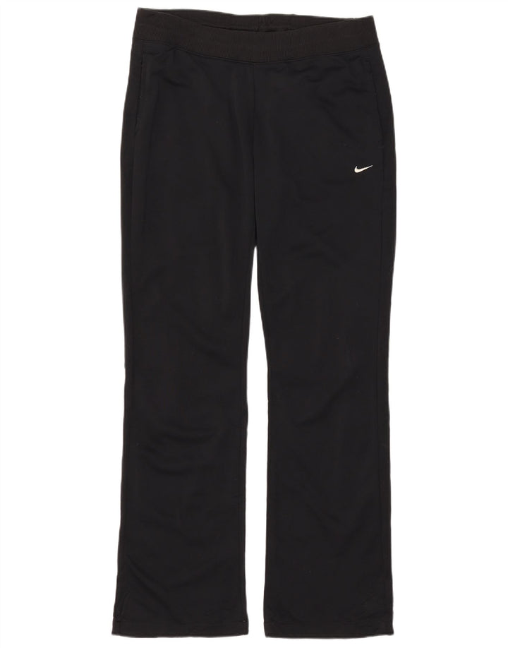 Pantaloni della tuta da donna Nike UK 14 Medium Nero Poliestere
