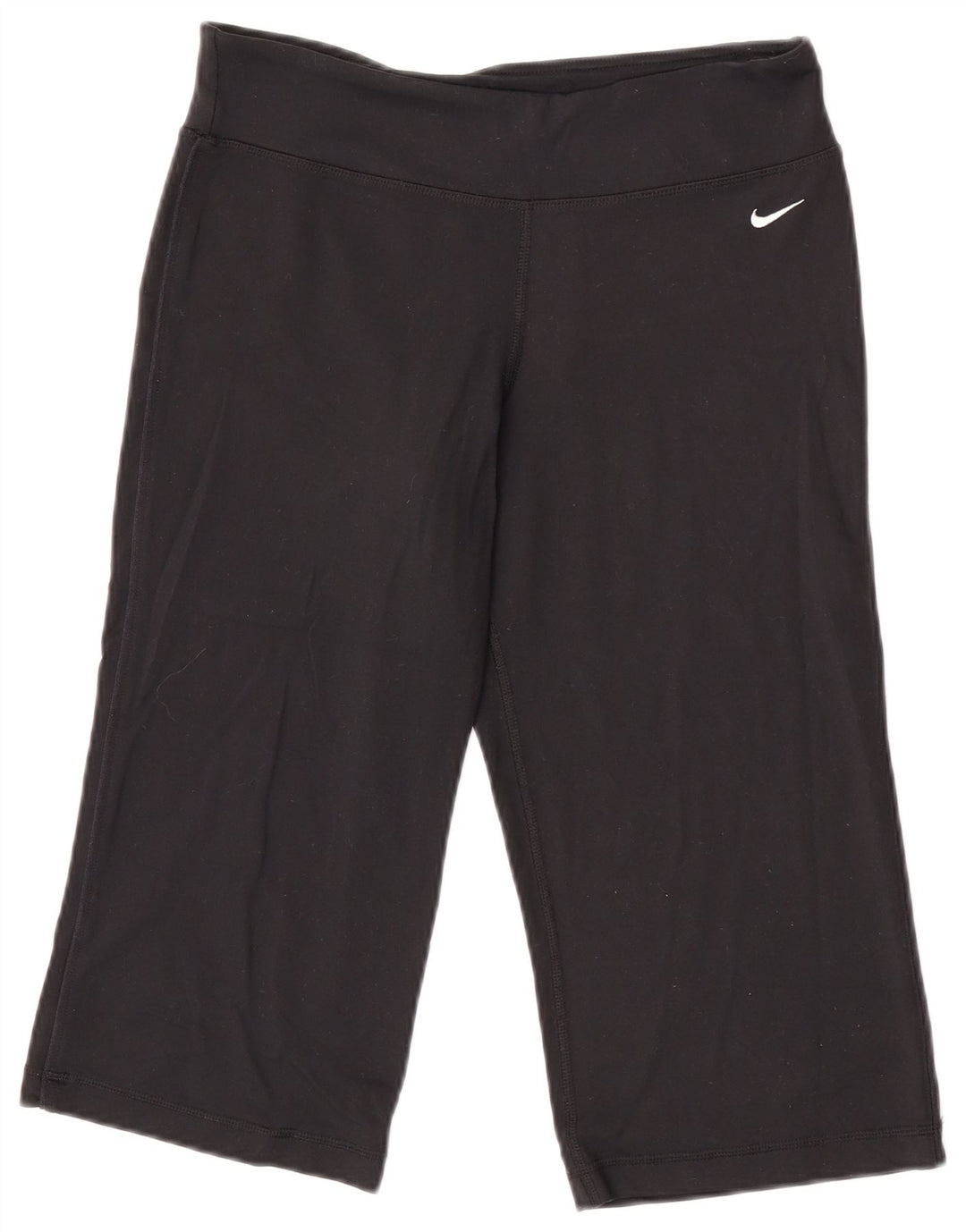 Leggings Capri da donna Nike UK 12/14 nylon nero medio