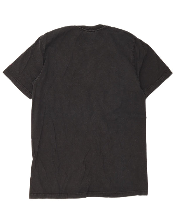 T-shirt grafica Nike da uomo con vestibilità standard UK 38/40 media nera