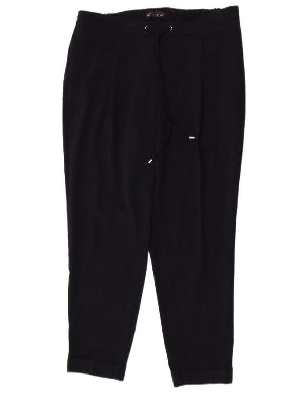 Pantaloni casual da donna Marks & Spencer UK 16 Large W34 L28 Blu navy