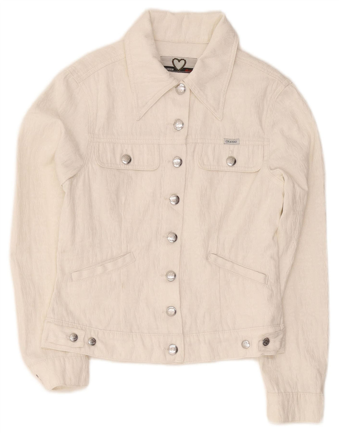 Giacca utility per ragazze Charro 10-11 anni poliestere bianco medio