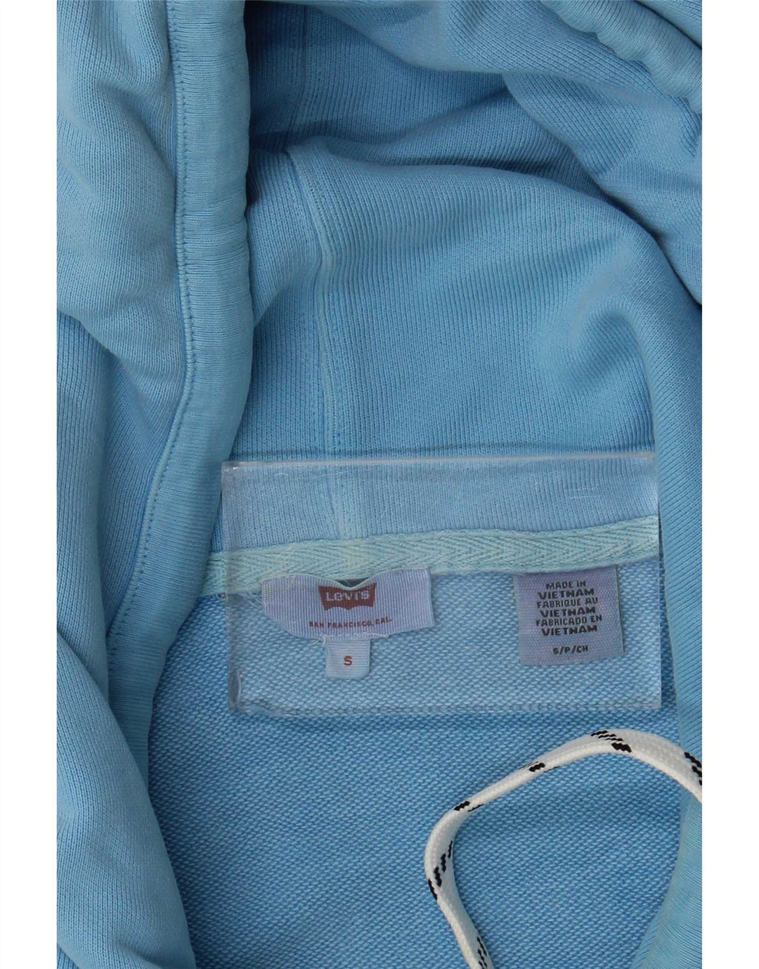 Maglione oversize con cappuccio da donna Levi's UK 10 piccolo blu