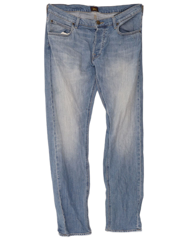 Jeans dritti da uomo Lee Daren W34 L32 cotone blu