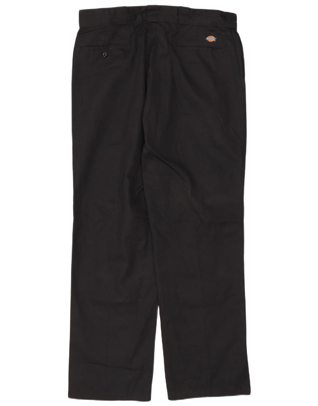 DICKIES Pantaloni chino dritti da uomo 874 dalla vestibilità originale W36 L32 neri