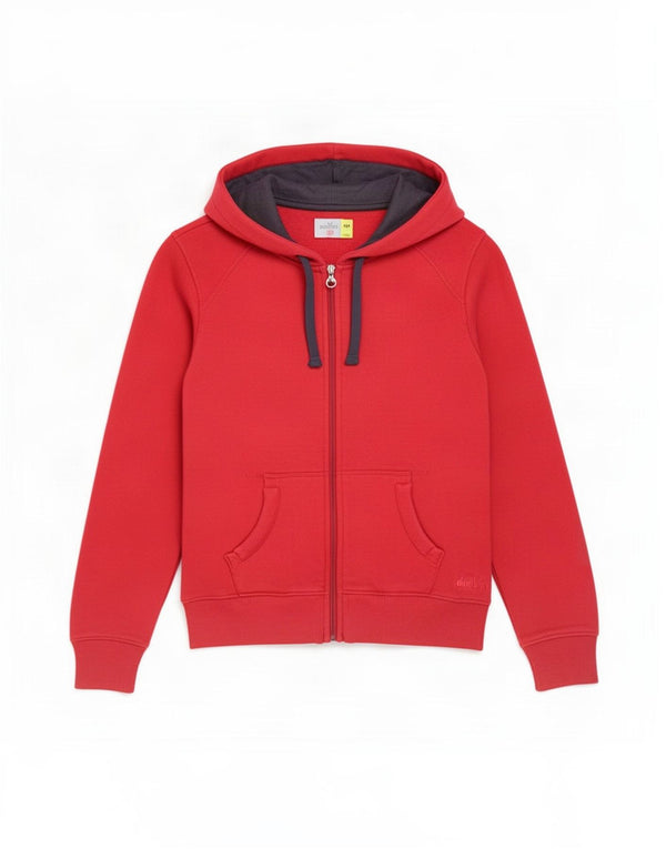 Felpa con cappuccio e zip da donna Diadora UK 12 Rosa medio